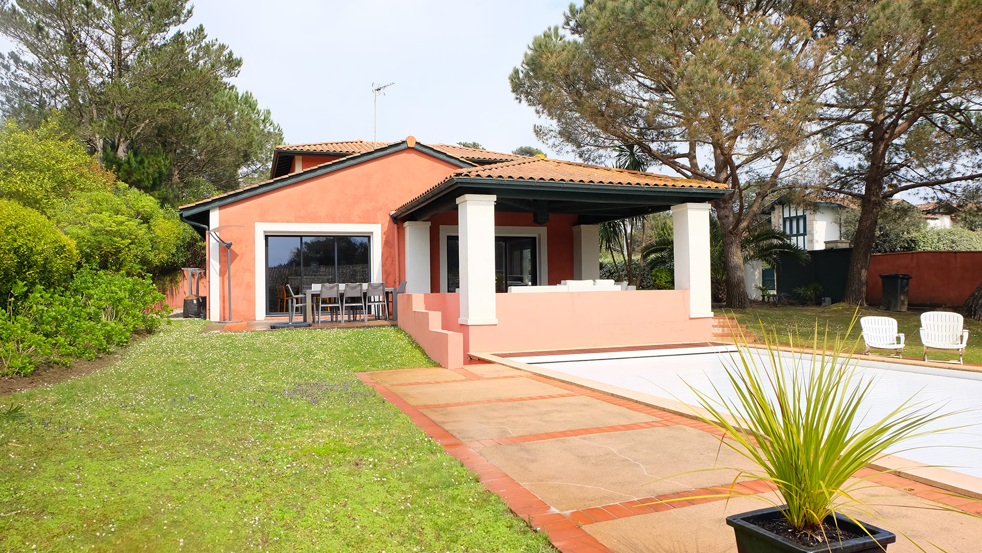 Anglet Chiberta - villa with swimming-pool - Maison Sud Ouest